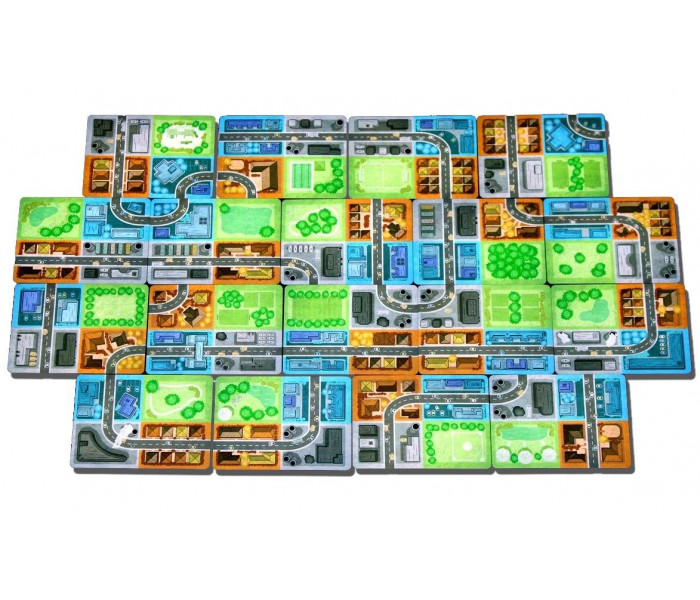 Настольная игра Мегаполіс. Повне видання (Sprawlopolis). Geekach Games (GKCH201sp)