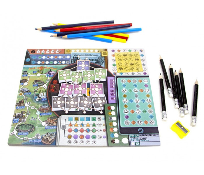 Настольная игра Draft & Write Records. Ігромаг