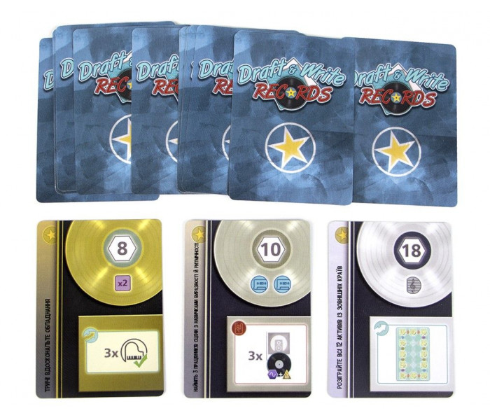 Настольная игра Draft & Write Records. Ігромаг