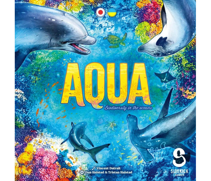 Настольная игра Аква. Океанське біорізноманіття (AQUA: Biodiversity in the oceans). Lord of Boards (LOB2331UA)