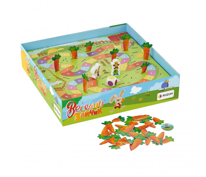 Настольная игра Веселий зайчик (Happy Bunny). Rozum (R018UA)
