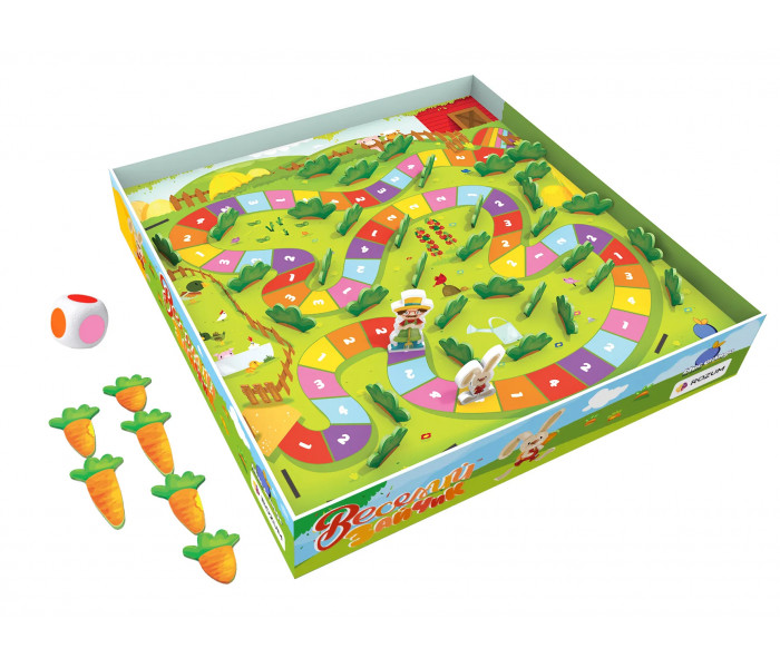 Настольная игра Веселий зайчик (Happy Bunny). Rozum (R018UA)