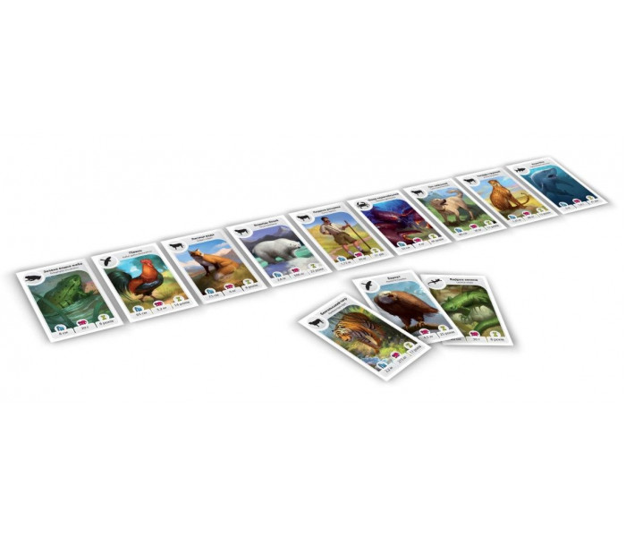 Настольная игра Картолінія: Тварини (Cardline: Animals). Rozum (R041UA)