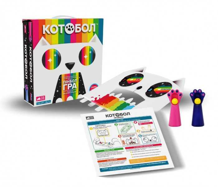Настольная игра Котобол (A Game of Cat & Mouth). Rozum (R036UA)