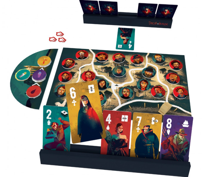 Настольная игра Дракула против Ван Хельсинга (Dracula vs Van Helsing). Games7Days (DPG01UA)