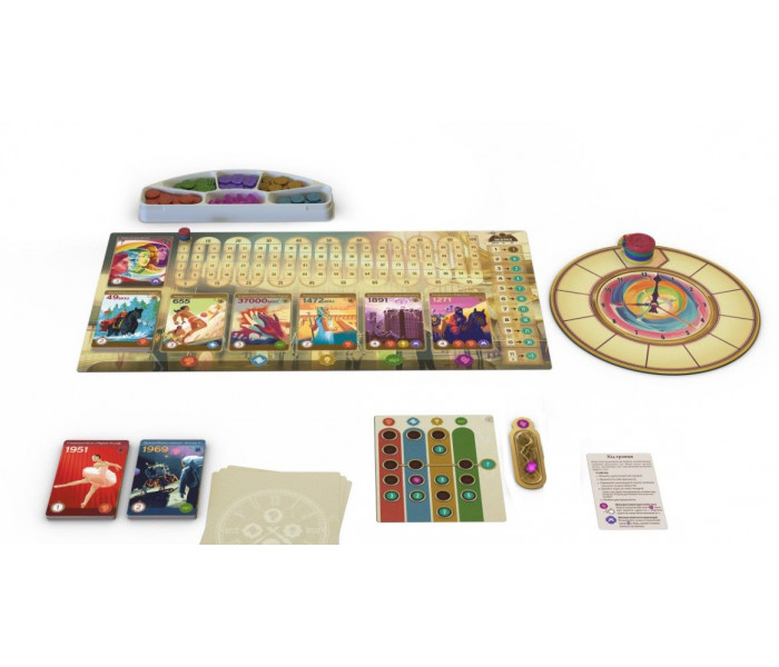Настольная игра Путешествия по вехам истории (Trekking Through History). Lord of Boards (LOB2328UA)