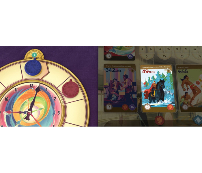 Настольная игра Путешествия по вехам истории (Trekking Through History). Lord of Boards (LOB2328UA)