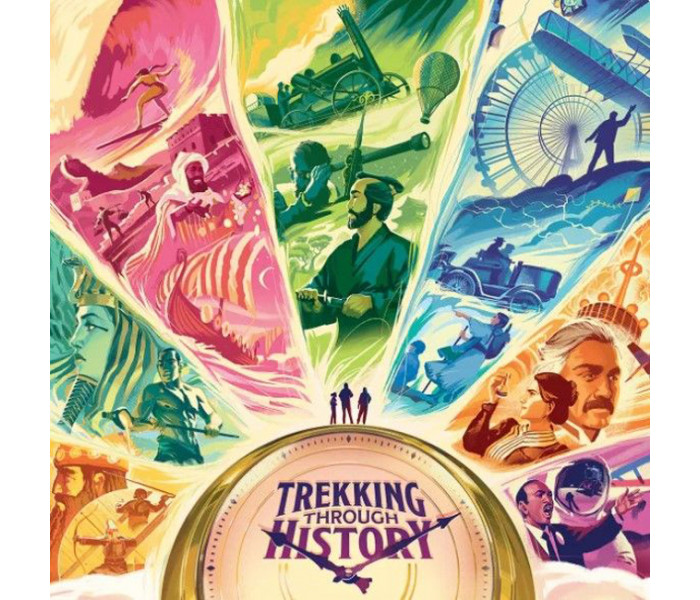 Настольная игра Путешествия по вехам истории (Trekking Through History). Lord of Boards (LOB2328UA)