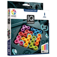 Настольная игра IQ Шестерни (IQ Gears) ENG + правила УКР. Smart Games (SG 307)