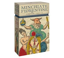 Фото Таро Мінчаїте Фьорентина (Обмежена серія) - Tarot Minchaite Fiorentine Limited Edition. Lo Scarabeo