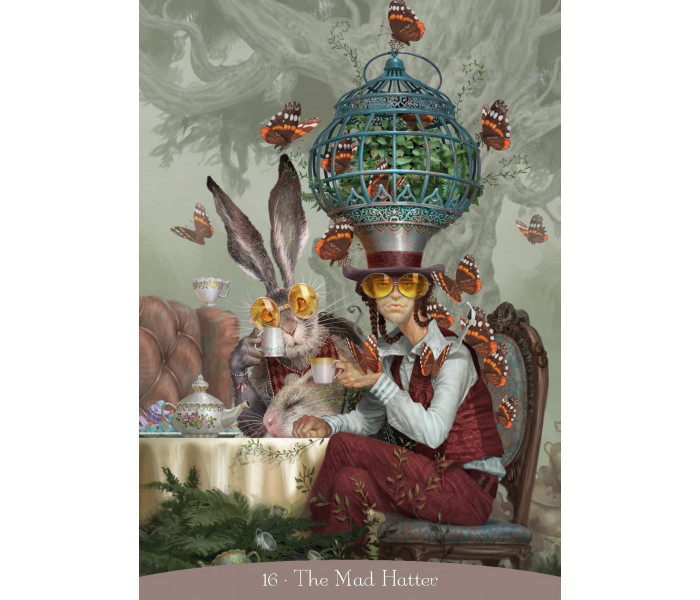 Оракул Алиса в стране чудес - Alice in Wonderland Oracle Cards. Lo Scarabeo