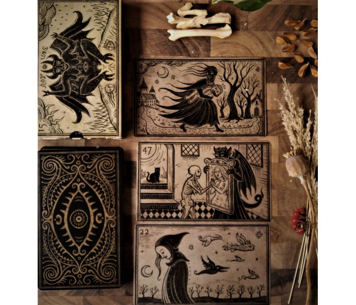 Оракул Чорного Чаклунства - Mildred Payne's Oracle of Black Enchantment. MyTarot
