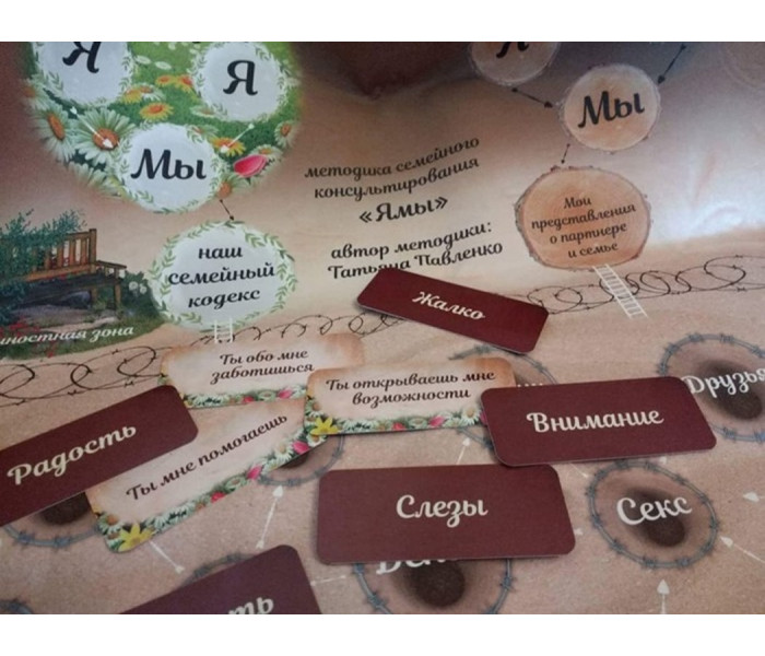 Т-Игра Методика семейного консультирования "ЯМы" (РУС). Psyhobook