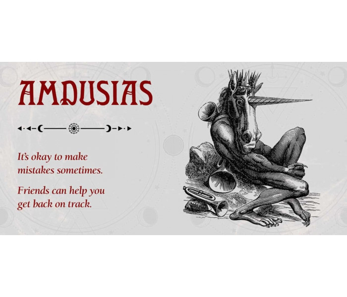 Послания от демонов дня - Demon of the Day Mini Cards. Rockpool Publishing