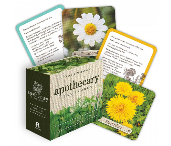 Карточки-визитки аптекаря - Apothecary Flashcards Cards. Rockpool Publishing