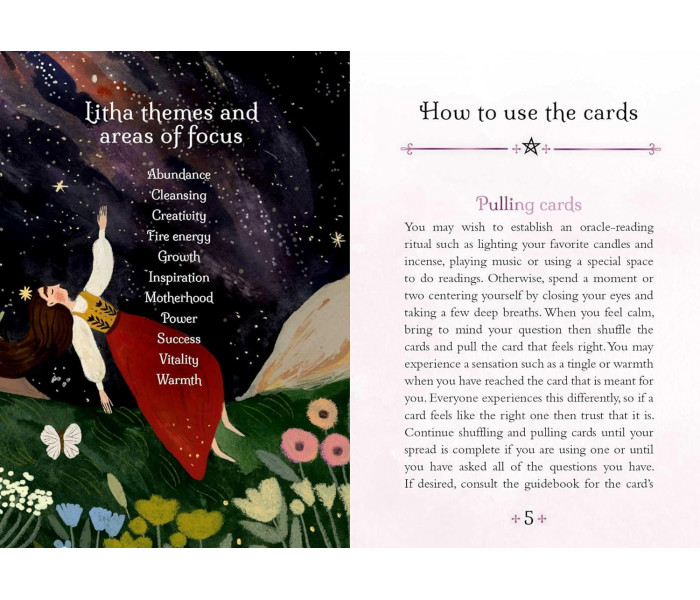 Оракул Литы. Времена года ведьмы - Seasons of the Witch. Litha Oracle Cards. Rockpool Publishing