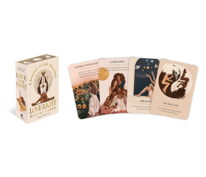 Листівки з мантрами любові та світла - Love and Light Mantra Cards. Rockpool Publishing