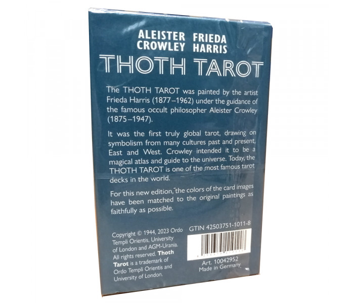 Таро Тота Алістера Кроулі (Кишенькова версія) - Aleister Crowley Thoth Tarot (Pocket Edition). AGM