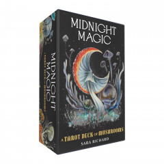 Полуночная Магия: Колода Карт Таро С Грибами - Midnight Magic: A Tarot Deck of Mushrooms Cards.  Adams Media