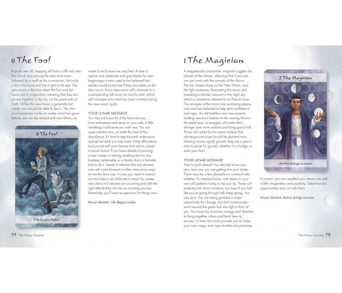 Місячне Таро - Lunar Tarot. CICO Books