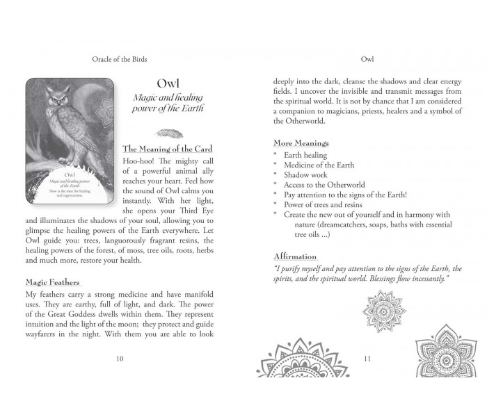 Оракул Птахів - Oracle of the Birds. Findhorn Press