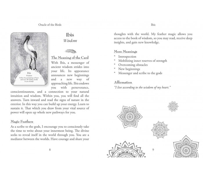 Оракул Птахів - Oracle of the Birds. Findhorn Press