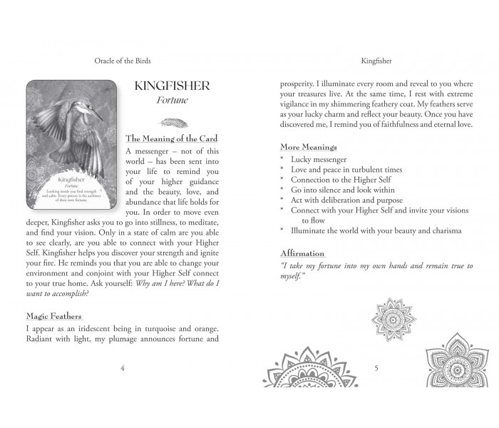 Оракул Птахів - Oracle of the Birds. Findhorn Press
