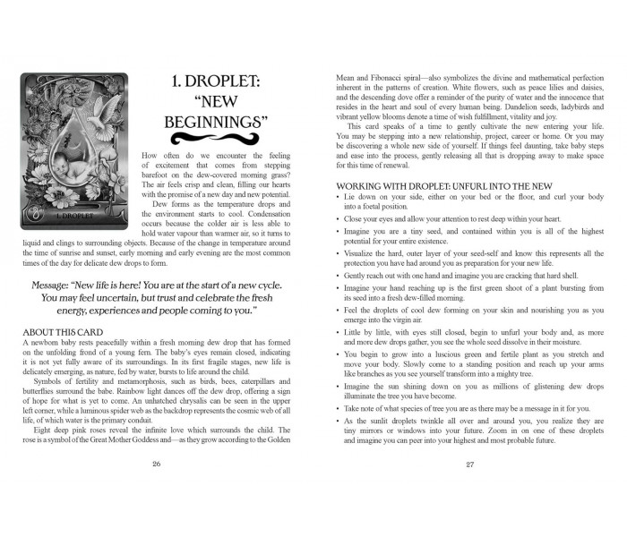 Оракул Водної Алхімії - Water Alchemy Oracle. Findhorn Press