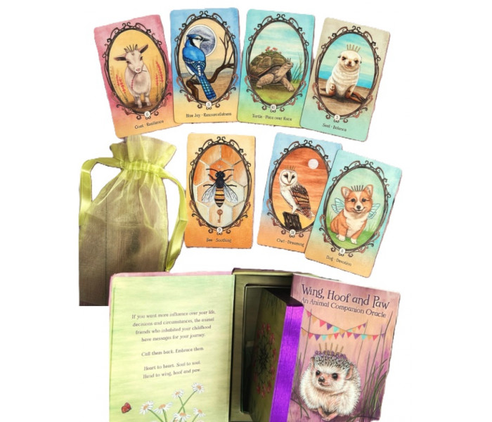 Крыло, Копыто и Лапа: Оракул Товарищей Животных - Wing, Hoof and Paw: an Animal Companion Oracle. US Games Systems