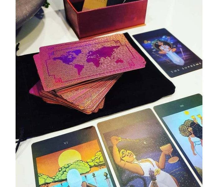 Таро Африканської Богині - Afro Goddess Tarot Arcanas Cards. US Games Systems