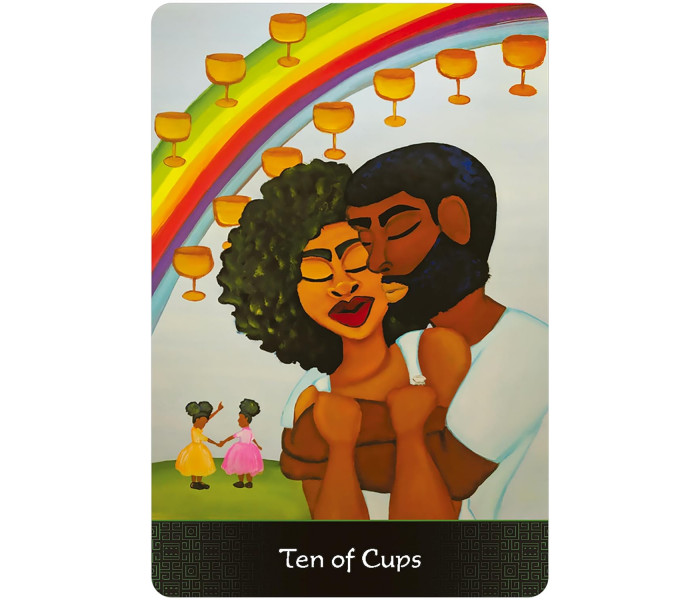 Таро Африканської Богині - Afro Goddess Tarot Arcanas Cards. US Games Systems