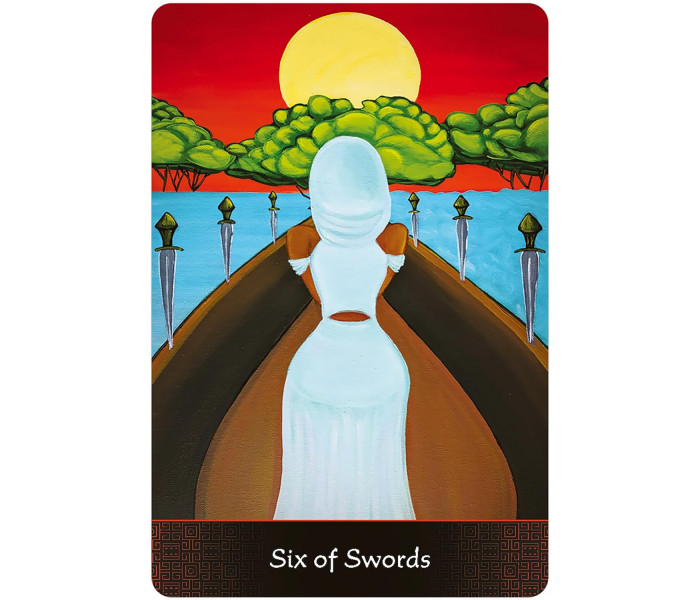 Таро Африканської Богині - Afro Goddess Tarot Arcanas Cards. US Games Systems