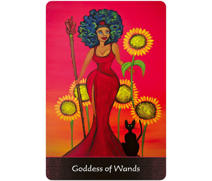 Таро Африканської Богині - Afro Goddess Tarot Arcanas Cards. US Games Systems