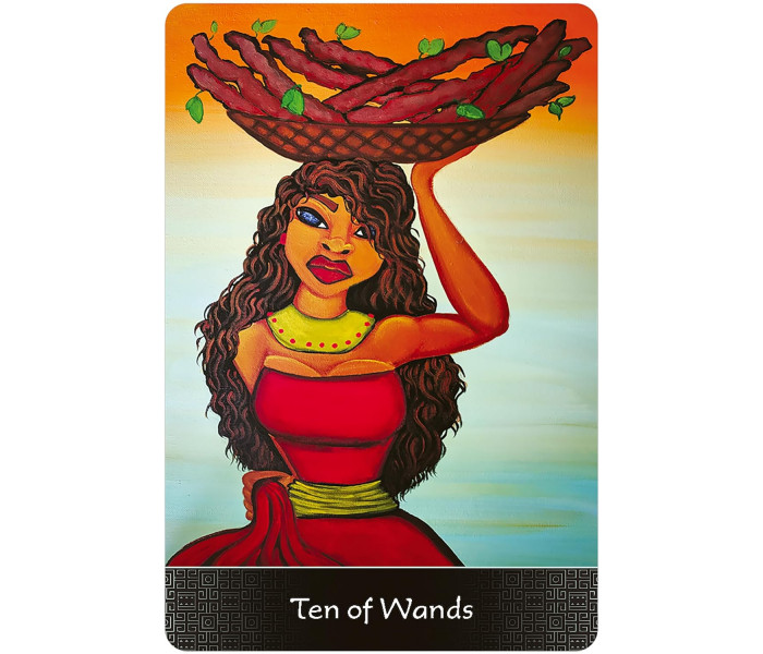 Таро Африканської Богині - Afro Goddess Tarot Arcanas Cards. US Games Systems