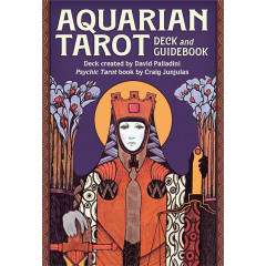 Набір таро Водолія - Aquarian Tarot Deck and Guidebook Set. US Games Systems