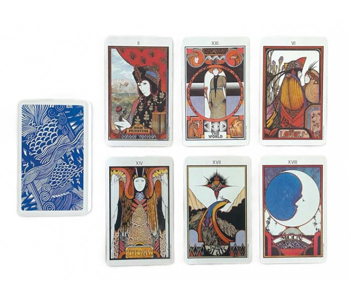 Набір таро Водолія - Aquarian Tarot Deck and Guidebook Set. US Games Systems