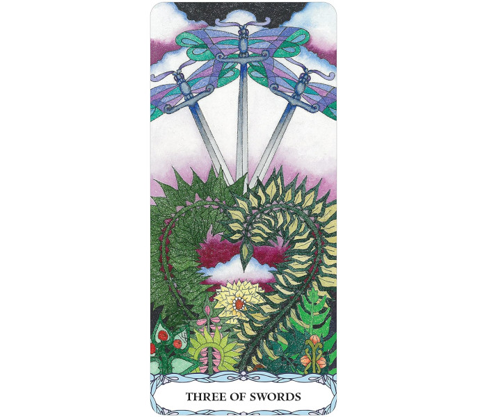 Безрамкове Таро Місячного Саду - Tarot Of A Moon Garden Borderless Deck. US Games Systems