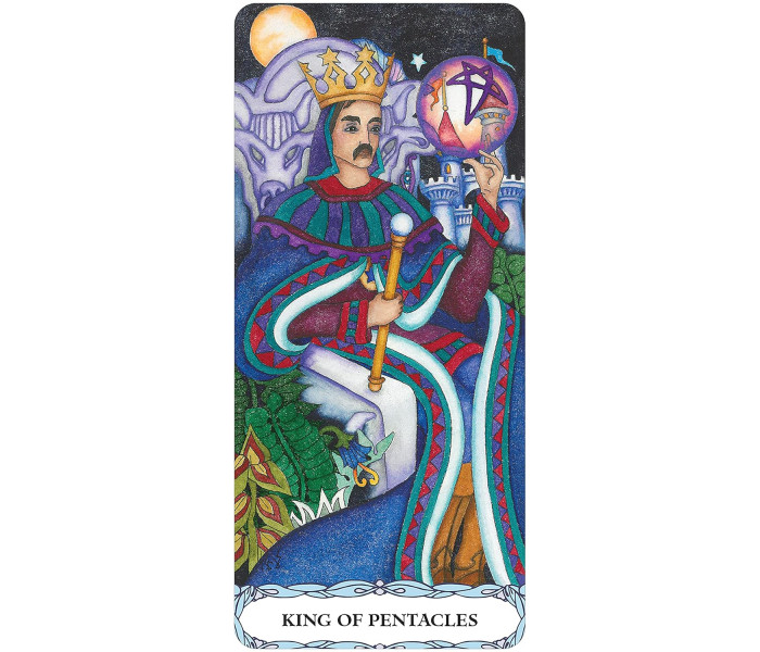 Безрамкове Таро Місячного Саду - Tarot Of A Moon Garden Borderless Deck. US Games Systems