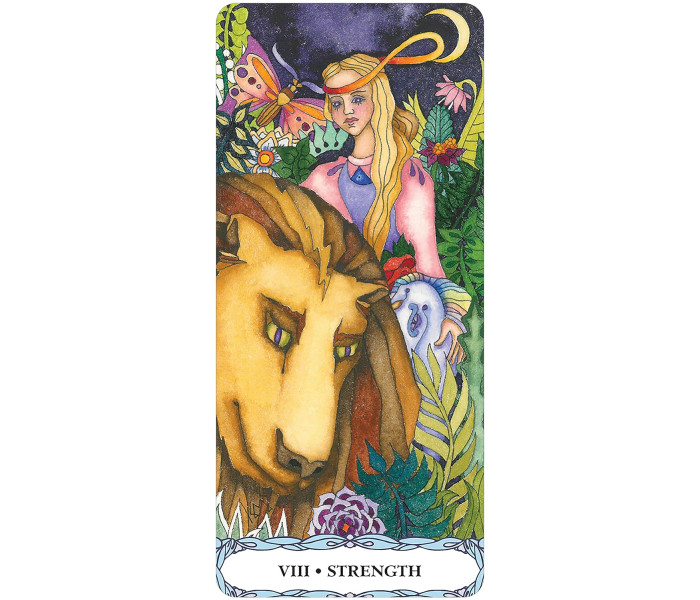Безрамкове Таро Місячного Саду - Tarot Of A Moon Garden Borderless Deck. US Games Systems