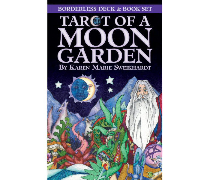 Безрамкове Таро Місячного Саду - Tarot Of A Moon Garden Borderless Deck. US Games Systems