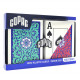 Карты Copag Neoteric 100% Plastic Double-deck Poker Size Jumbo Index (Green/Red)