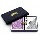 Карты Copag Elite 100% Plastic Double-deck Poker Size Jumbo Index (Purple/Grey)