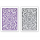 Карты Copag Elite 100% Plastic Double-deck Poker Size Jumbo Index (Purple/Grey)