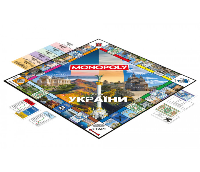Настольная игра Монополия Чудеса Украины. Hasbro (R065UA)