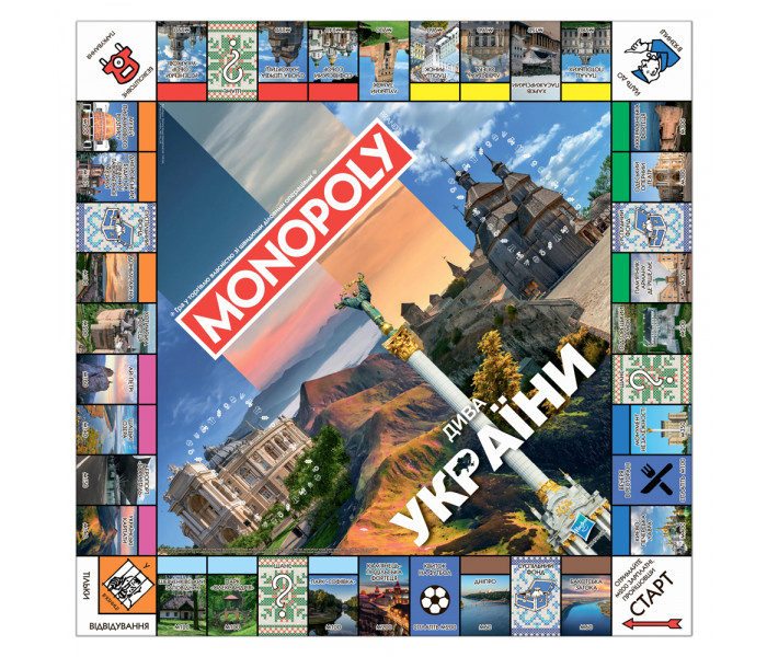 Настольная игра Монополия Чудеса Украины. Hasbro (R065UA)
