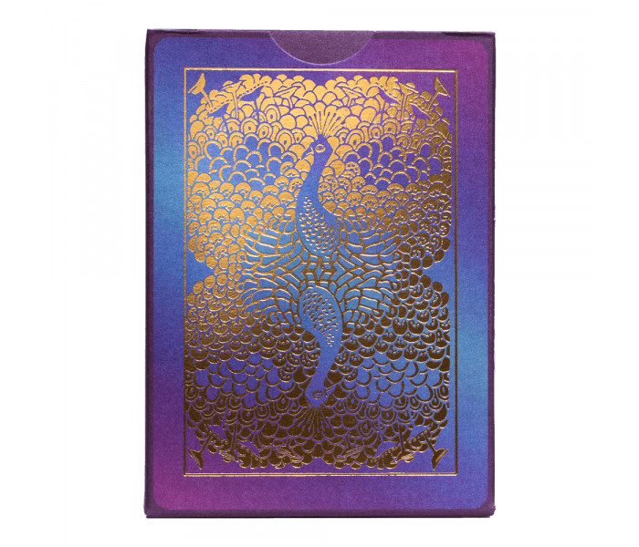 Гральні карти Bicycle Purple Peacock (Foil back)