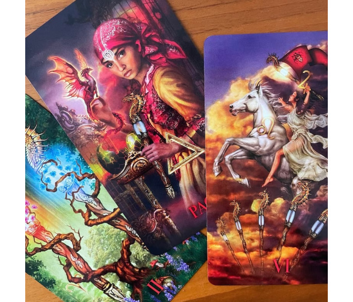 Набор Таро "Мистическая палитра" - Mystic Palette Tarot Kit. Llewellyn