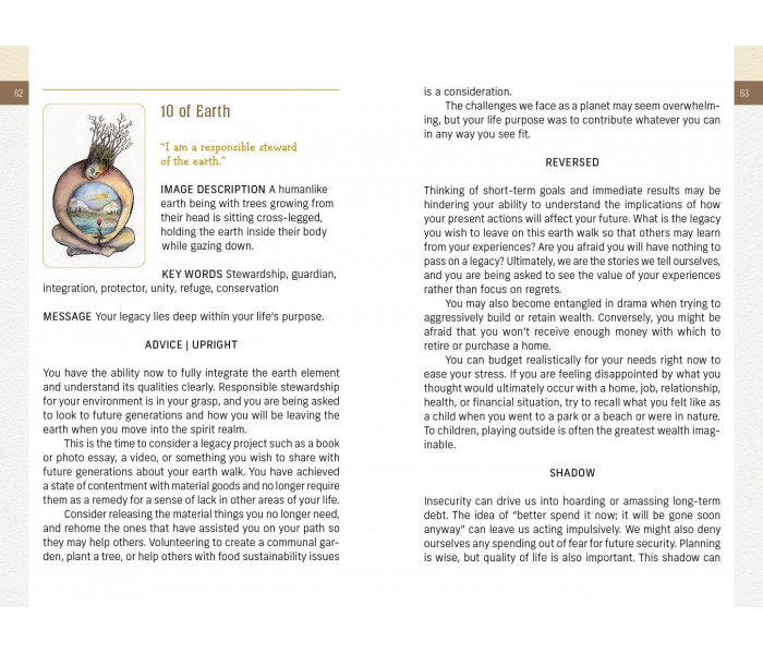 Таро Пробудження: Елементарний підхід - The Awakening Tarot: An Elemental Approach. Schiffer Publishing