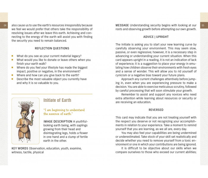 Таро Пробудження: Елементарний підхід - The Awakening Tarot: An Elemental Approach. Schiffer Publishing