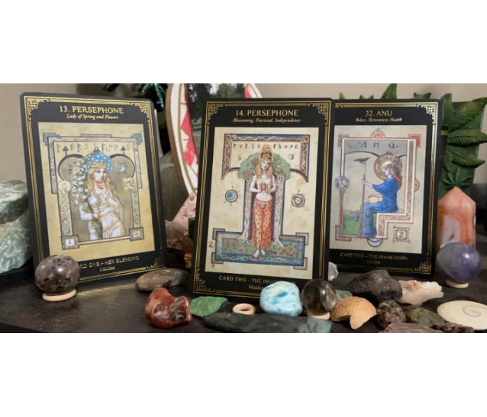 Оракул Великої Богині - The Great Goddess Oracle. Blue Angel